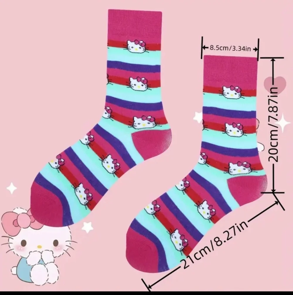 Red Hello Kitty Socks